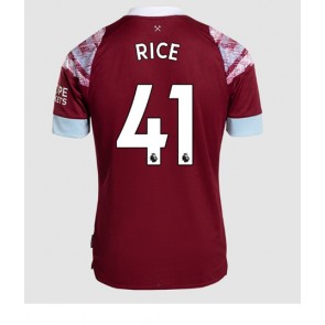 West Ham United Declan Rice #41 Hemmatröja 2022-23 Kortärmad